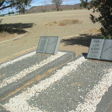 PLOOY Roedolf J.J.M., du 1903-1984 &amp; Helena J. JACOBS 1907-1969