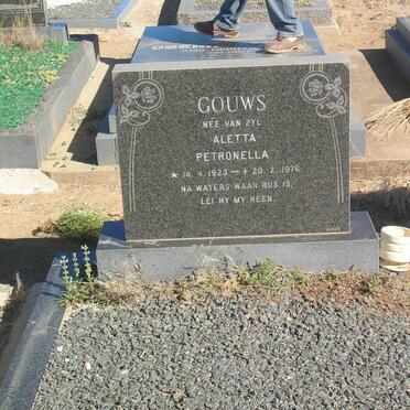 GOUWS Aletta Petronella 1923-1976