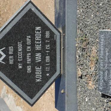 HEERDEN Kobie, van 1918-1981 &amp; Engela DE JONGH 1922-2012