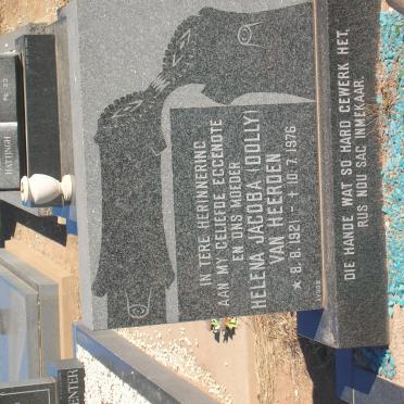 HEERDEN Helena Jacoba, van 1921-1976