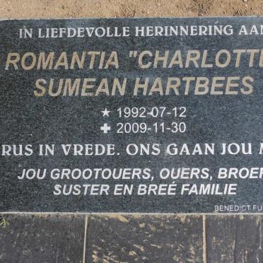 HARTBEES Romantia Charlotte Sumean 1992-2009