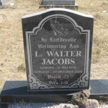 JACOBS L. Walter 1978-2001