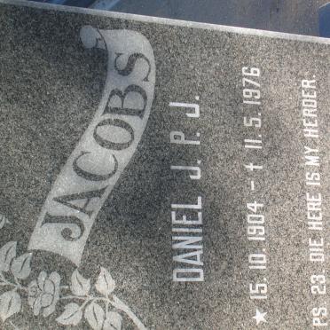JACOBS Daniel J.P.J. 1904-1976