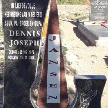 JANSEN Dennis Joseph 1972-2017