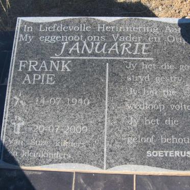 JANUARIE Frank 1940-2009