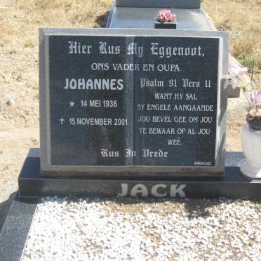 JACK Johannes 1936-2001