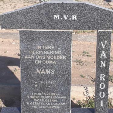 ROOI Nams, van 1934-2007
