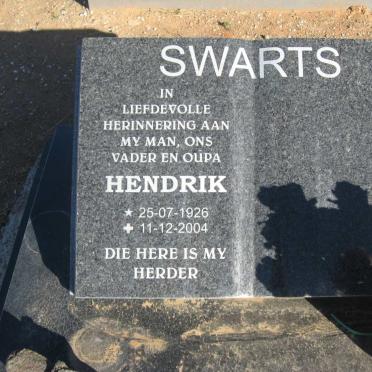 SWARTS Hendrik 1926-2004