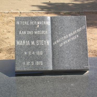 STEYN Maria M. 1910-1973