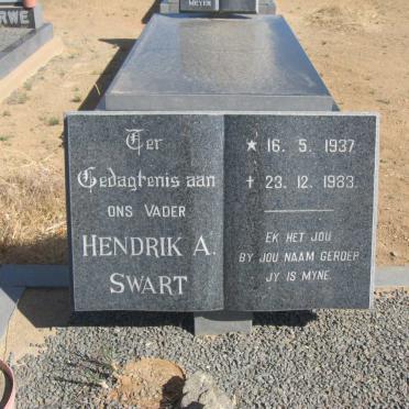 SWART Hendrik A. 1937-1983
