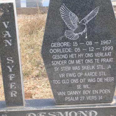 SYFER Desmond, van 1967-1999
