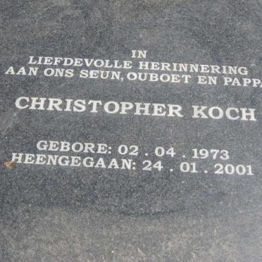 KOCH Christopher 1973-2001