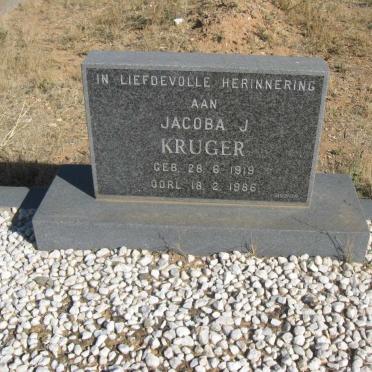 KRUGER Jacoba J. 1919-1986