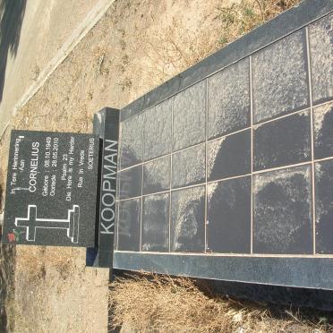 KOOPMAN Cornelius 1949-2010