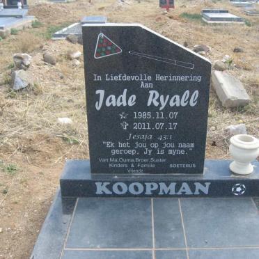 KOOPMAN Jade Ryall 1985-2011