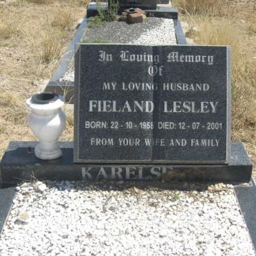 KARELSE Fieland Lesley 1958-2001