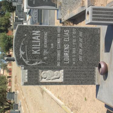 KILIAN Lourens Elias 1924-1973