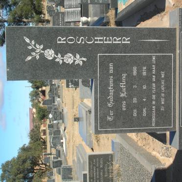 LOURENS Roscherr 1960-1976