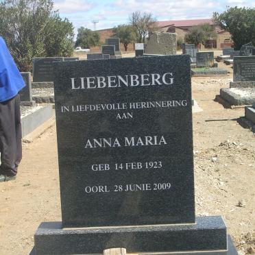 LIEBENBERG Anna Maria 1923-2009