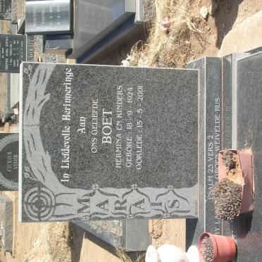 MARAIS Boet 1924-2001