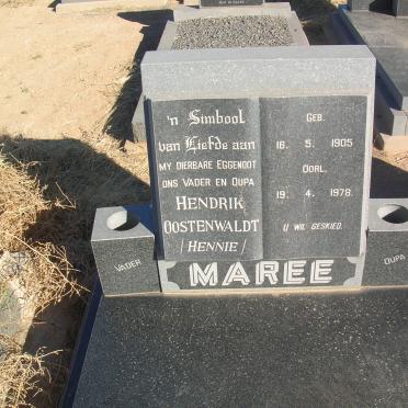 MAREE Hendrik Oostenwaldt 1905-1978