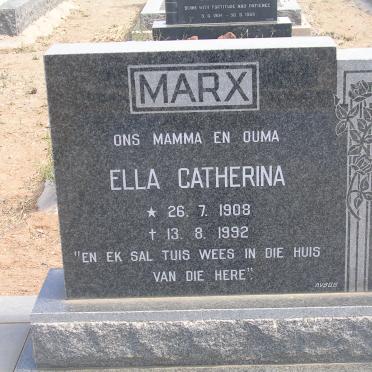 MARX Ella Catherina 1908-1992