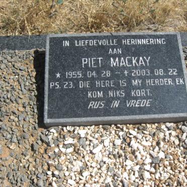 MACKAY Piet 1955-2003