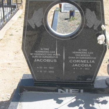NEL Jacobus 1926-2002 &amp; Cornelia Jacoba 1933-