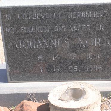 NORTJÉ Johannes 1896-1996