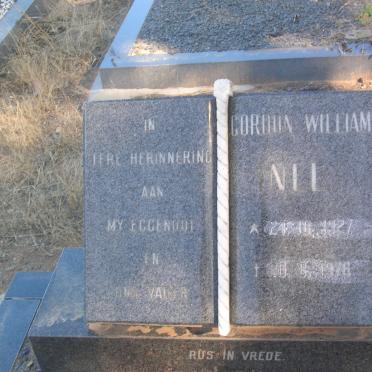 NEL Gordon William 1927-1976