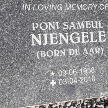 NJENGELE Poni Sameul 1958-2010