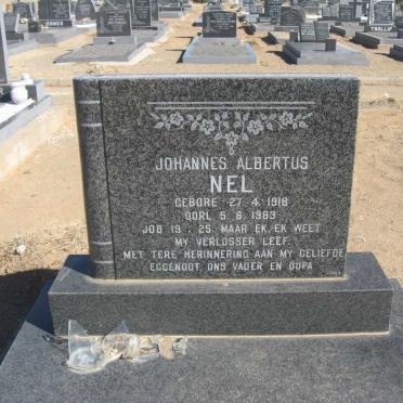NEL Johannes Albertus 1918-1983