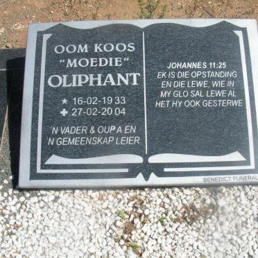 OLIPHANT Koos 1933-2004