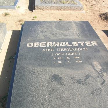 OBERHOLSTER Arie Gerhardus 1897-1984
