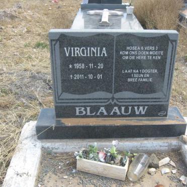 BLAAUW Virginia 1958-2011
