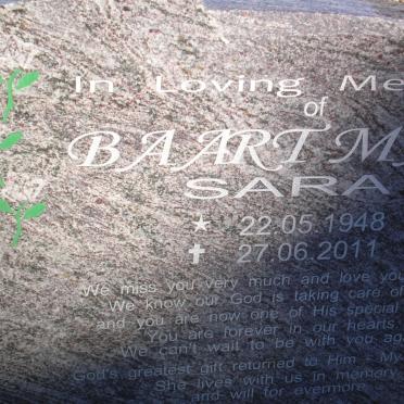 BAARTMAN Sara 1948-2011