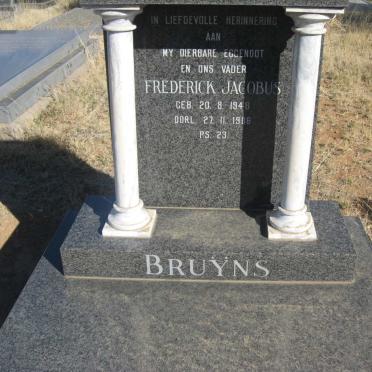 BRUŸNS Frederick Jacobus 1948-1986