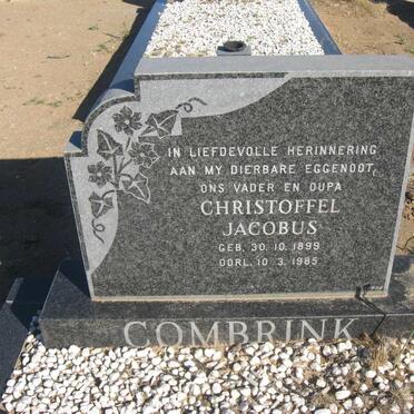 COMBRINK Christoffel Jacobus 1899-1985 