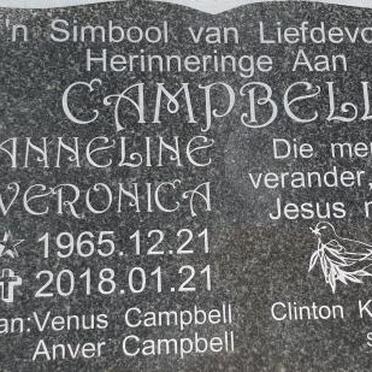 CAMPBELL Anneline Veronica 1965-2018