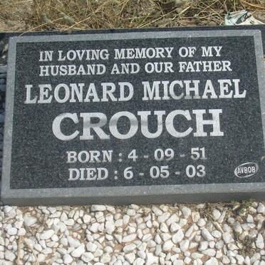 CROUCH Leonard Michael 1951-2003