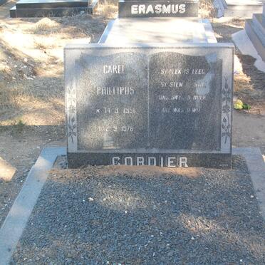 CORDIER Carel Phillipus 1951-1976