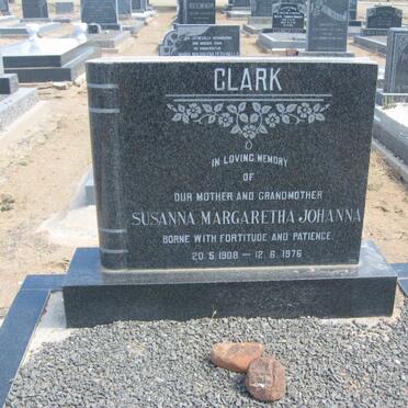 CLARK Susanna Margaretha Johanna 1908-1976
