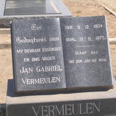 VERMEULEN Jan Gabriël 1904-1973