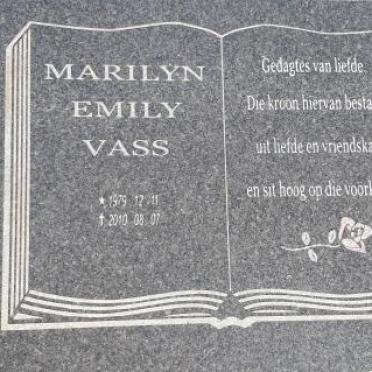 VASS Marilyn Emily 1979-2010