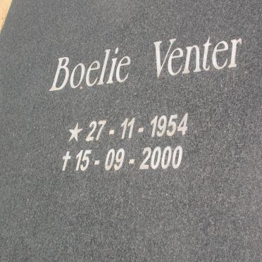 VENTER Boelie 1954-2000