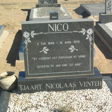 VENTER Tjaart Nicolaas 1949-1976