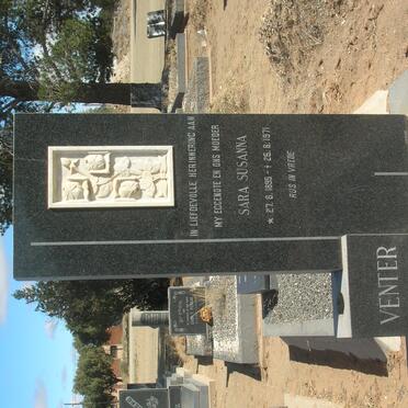 VENTER Sara Susanna 1895-1971