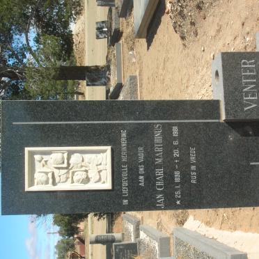 VENTER Jan Charl Marthinus 1896-1981 &amp; Sara Susanna 1895-1971