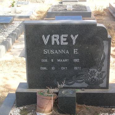 VREY Susanna E. 1912-1977