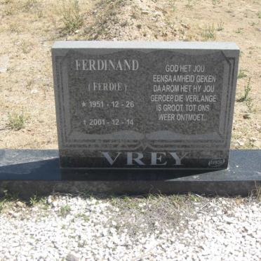 VREY Ferdinand 1951-2001